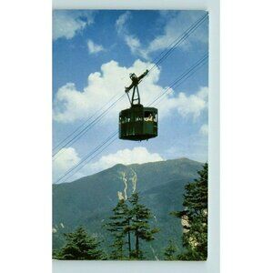 New Hampshire Aerial Tramway in Franconia Notch New Hampshire Postcard